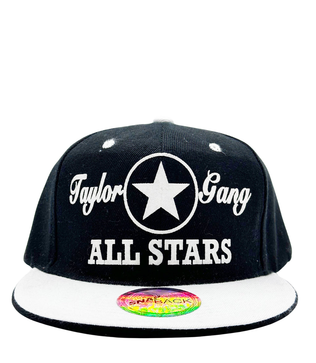 MEN'S 9FIFTY TAYLOR GANG BLACK/WHITE SNAPBACK HAT