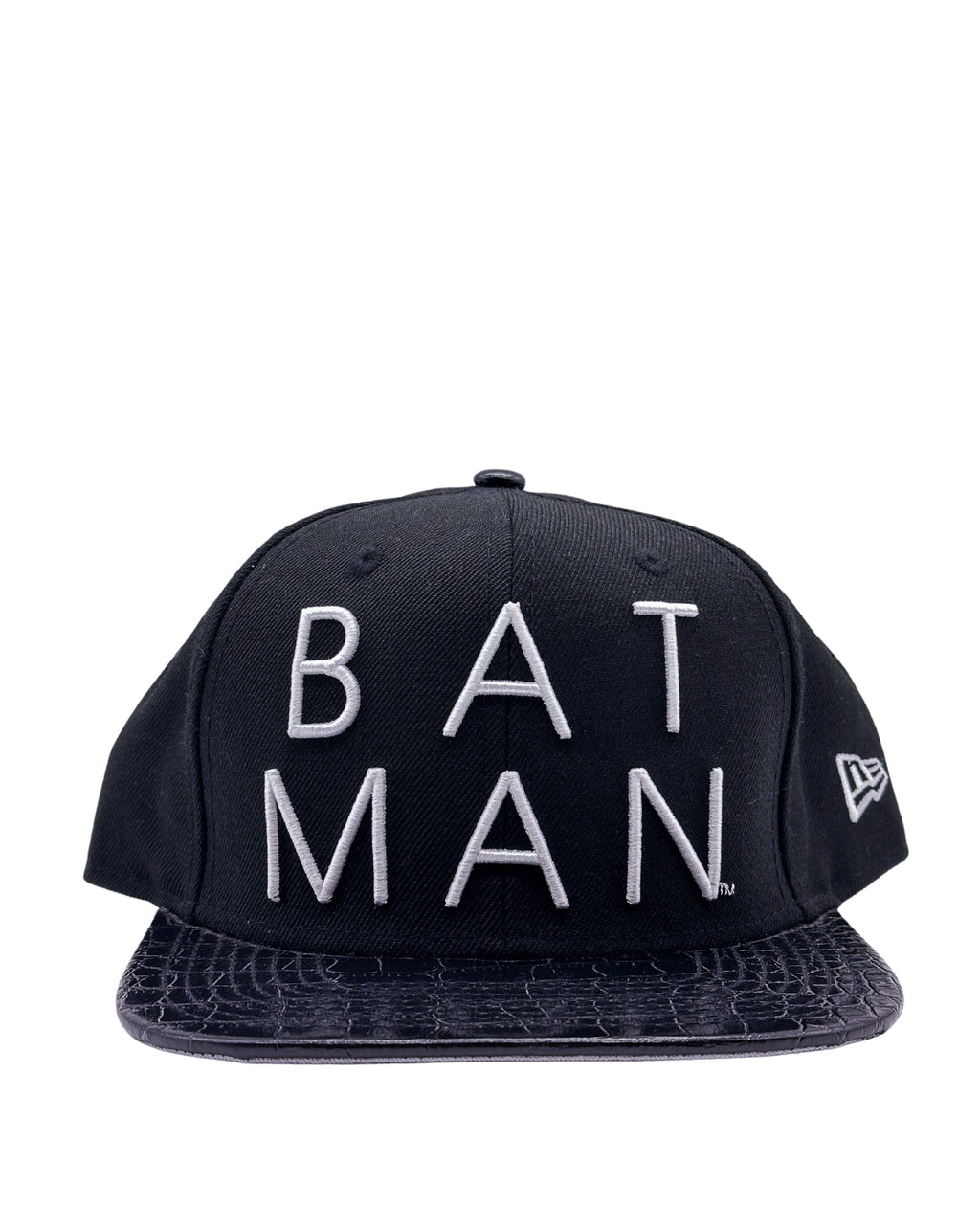 MEN'S NEW ERA DC COMICS' BATMAN ALL BLACK SNAPBACK HAT