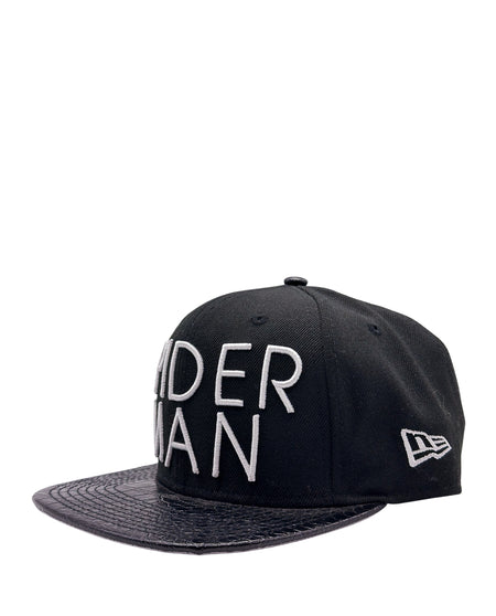 MEN'S NEW ERA MARVEL'S SPIDER-MAN ALL BLACK SNAPBACK HAT