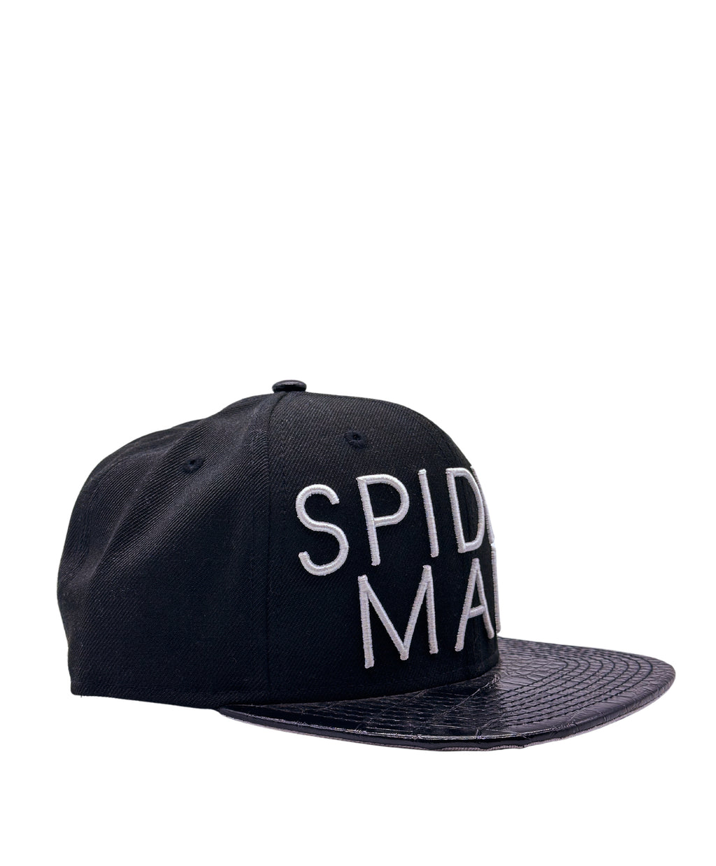 MEN'S NEW ERA MARVEL'S SPIDER-MAN ALL BLACK SNAPBACK HAT