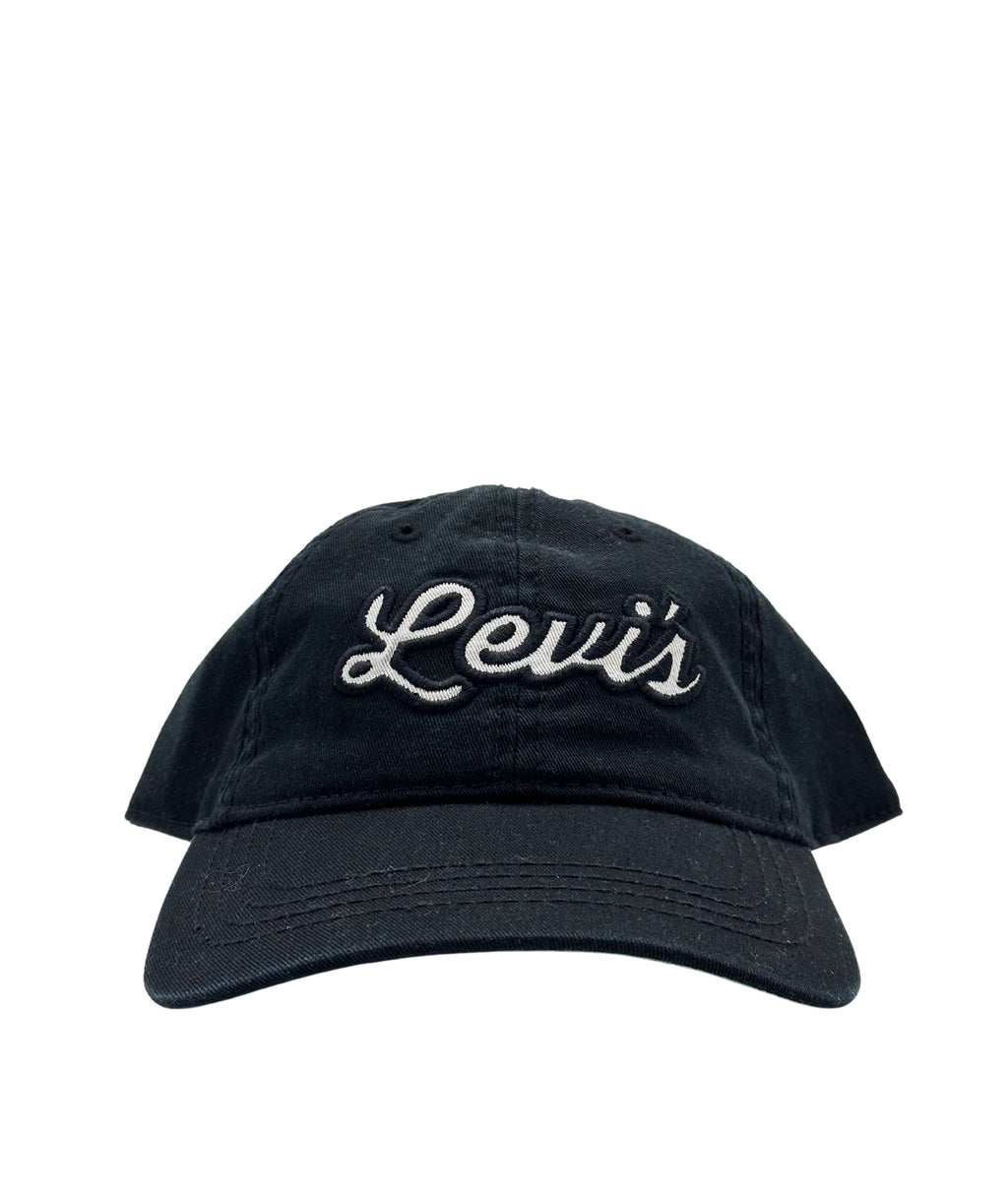 LEVI'S BLACK SNAPBACK CAP