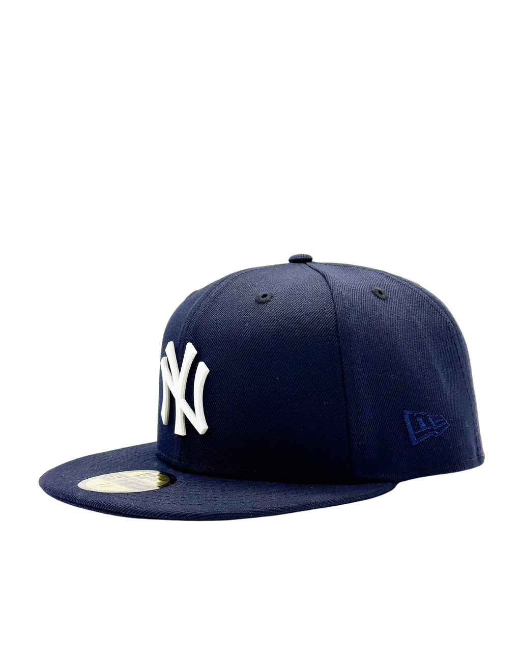 NEW ERA 59FIFTY NEW YORK YANKEES NAVY/WHITE METAL BADGE FITTED HAT