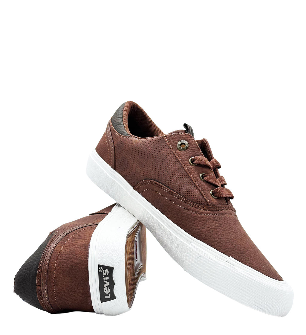 LEVI'S ETHAN WX STACKED MEN SNEAKERS (BROWN)