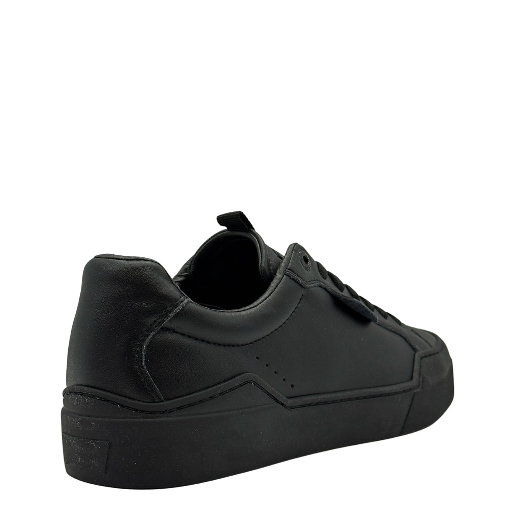 LEVI'S 521 XX ESSENTIAL LO LEATHER MEN SNEAKERS (BLACK)