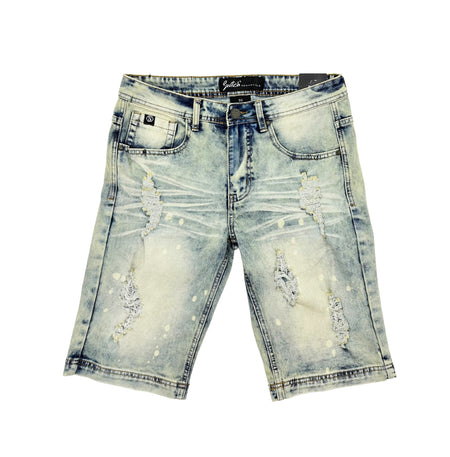 SWITCH MEN'S DISTRESSED RIPPED DENIM SHORTS (VINTAGE)