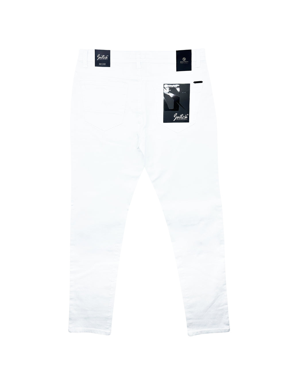 SWITCH MEN'S STRETCH TWILL PANTS (WHITE)