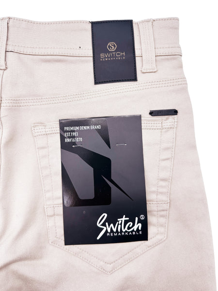 SWITCH MEN'S STRETCH TWILL PANTS (SAND)