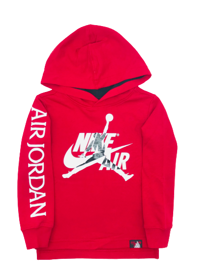 JUMPMAN CLASSIC KIDS HOODIE (4-7 YEARS) (Available in Black and Red) RED