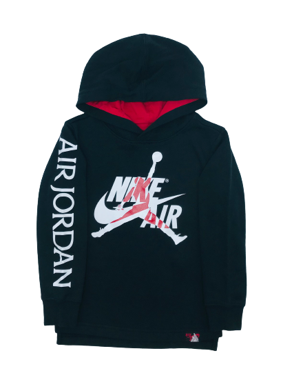 JUMPMAN CLASSIC KIDS HOODIE (4-7 YEARS) (Available in Black and Red) BLACK