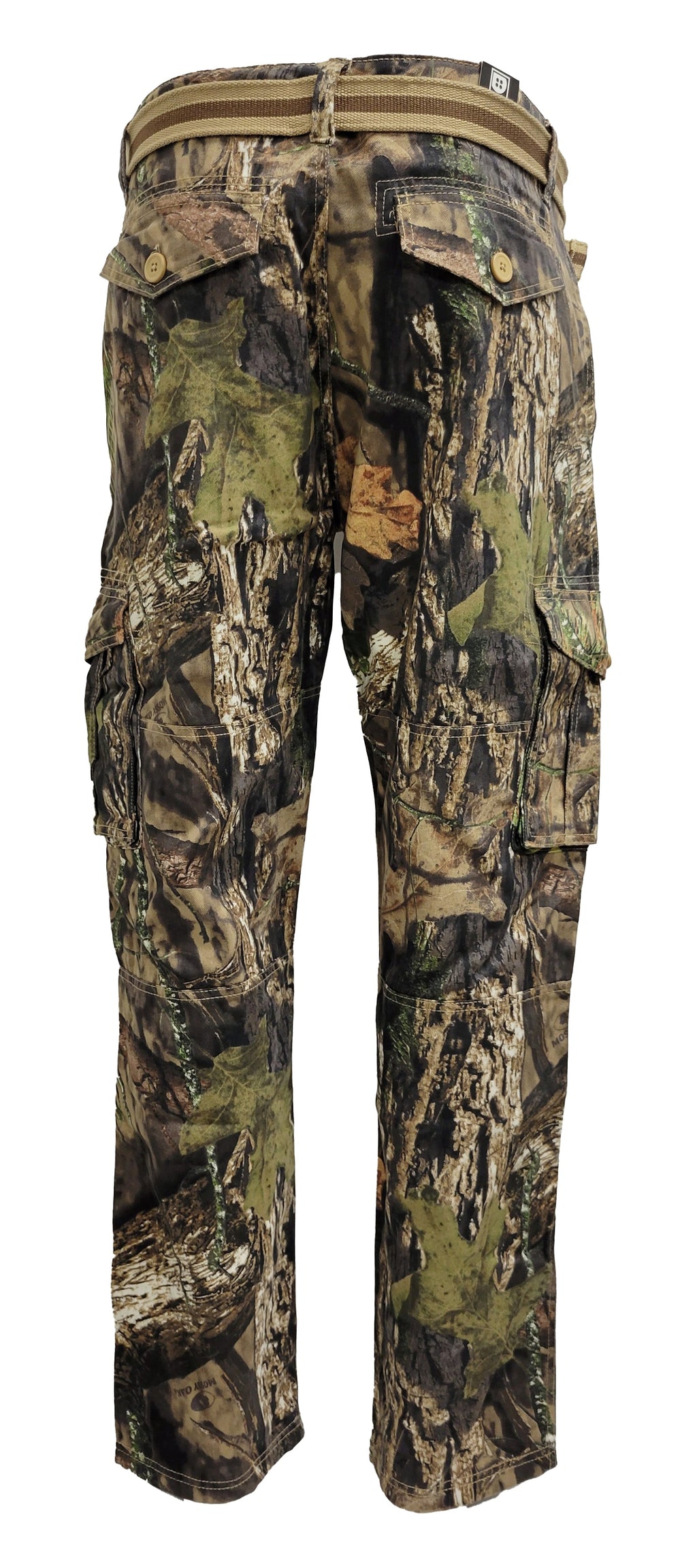 PLOREO JUNGLE PRINT CARGO PANTS