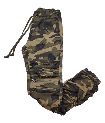 VICTORIOUS TWILL BUNGEE JOGGER (OLIVE CAMO)