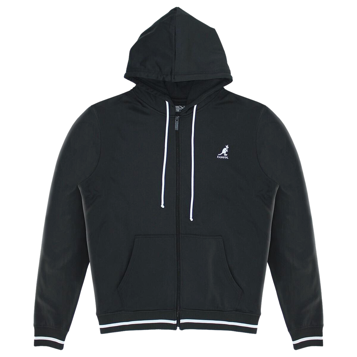 KANGOL MEN'S 2-PIECE TRACKSET (BLACK)