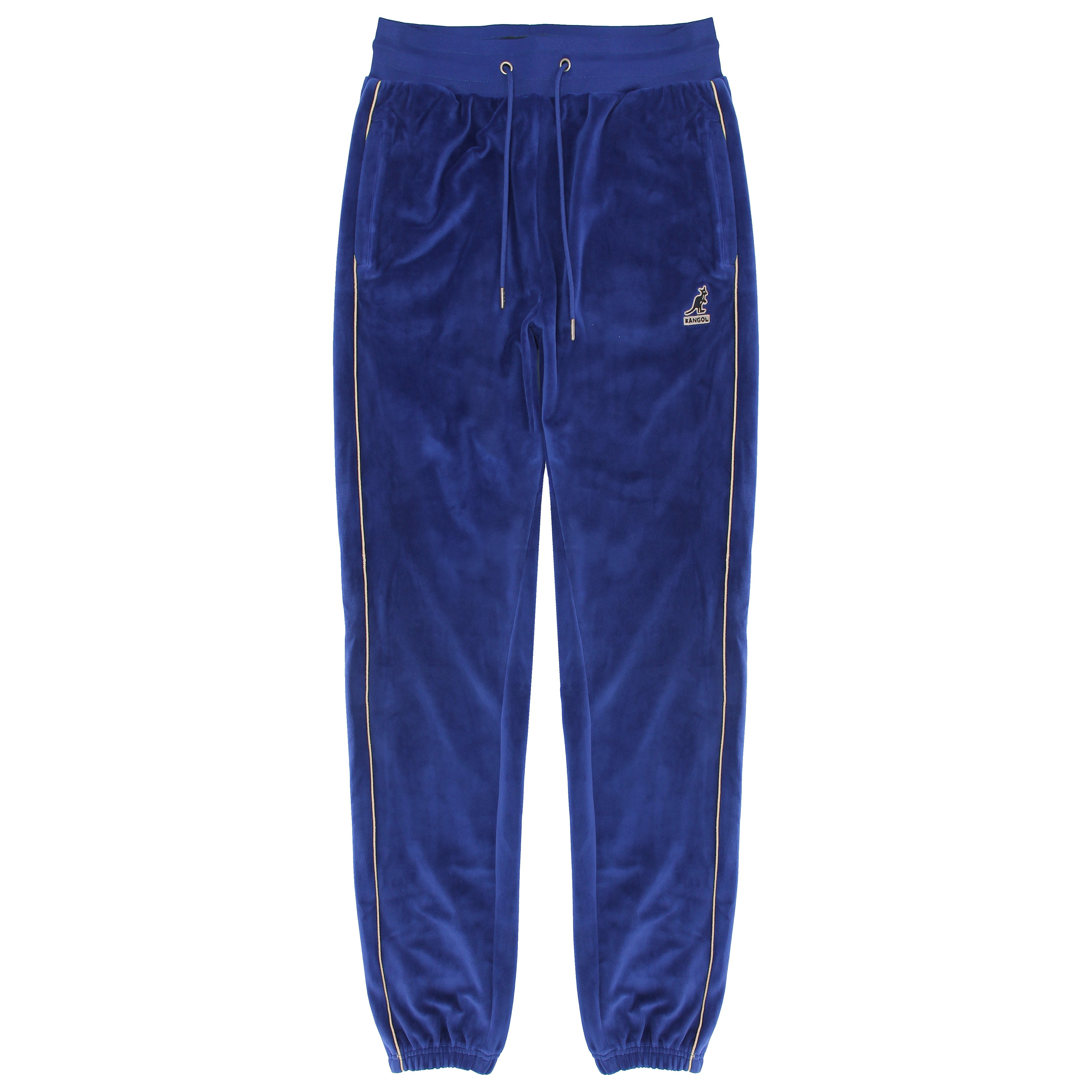 KANGOL 2PC VELOUR TRACKSETS (BLUE)