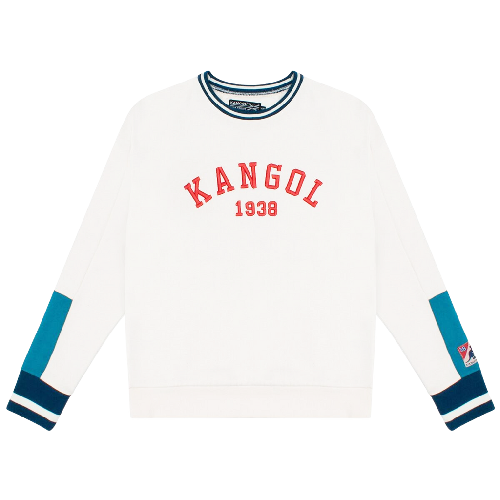 KANGOL 2-PIECE CREWNECK TRACKSET (BEIGE)