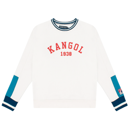 KANGOL 2-PIECE CREWNECK TRACKSET (BEIGE)