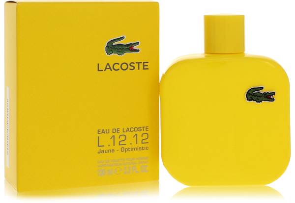 LACOSTE EAU DE LACOSTE L.12.12 JAUNE - OPTIMISTIC