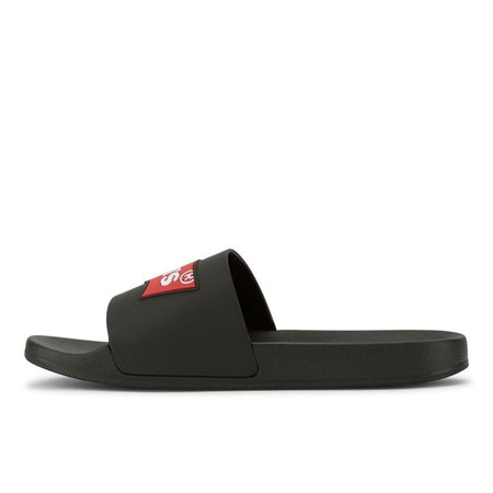 LEVI'S MENS BATWING SLIDE 2 SLIP-ON SANDAL SHOE (BLACK)