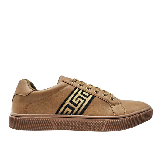 MODERNO MEN'S FANCY SHOES (KHAKI)