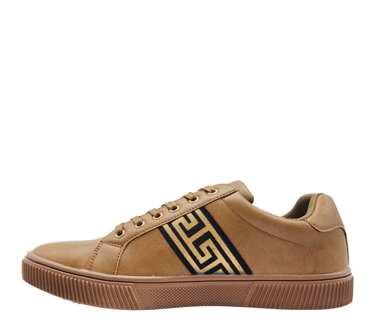 MODERNO MEN'S FANCY SHOES (KHAKI)