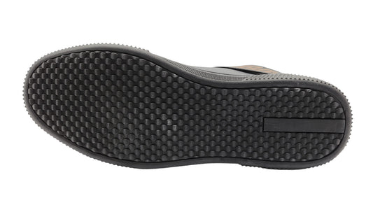 MODERNO MEN'S FANCY HIGH TOP SHOES (BLACK)
