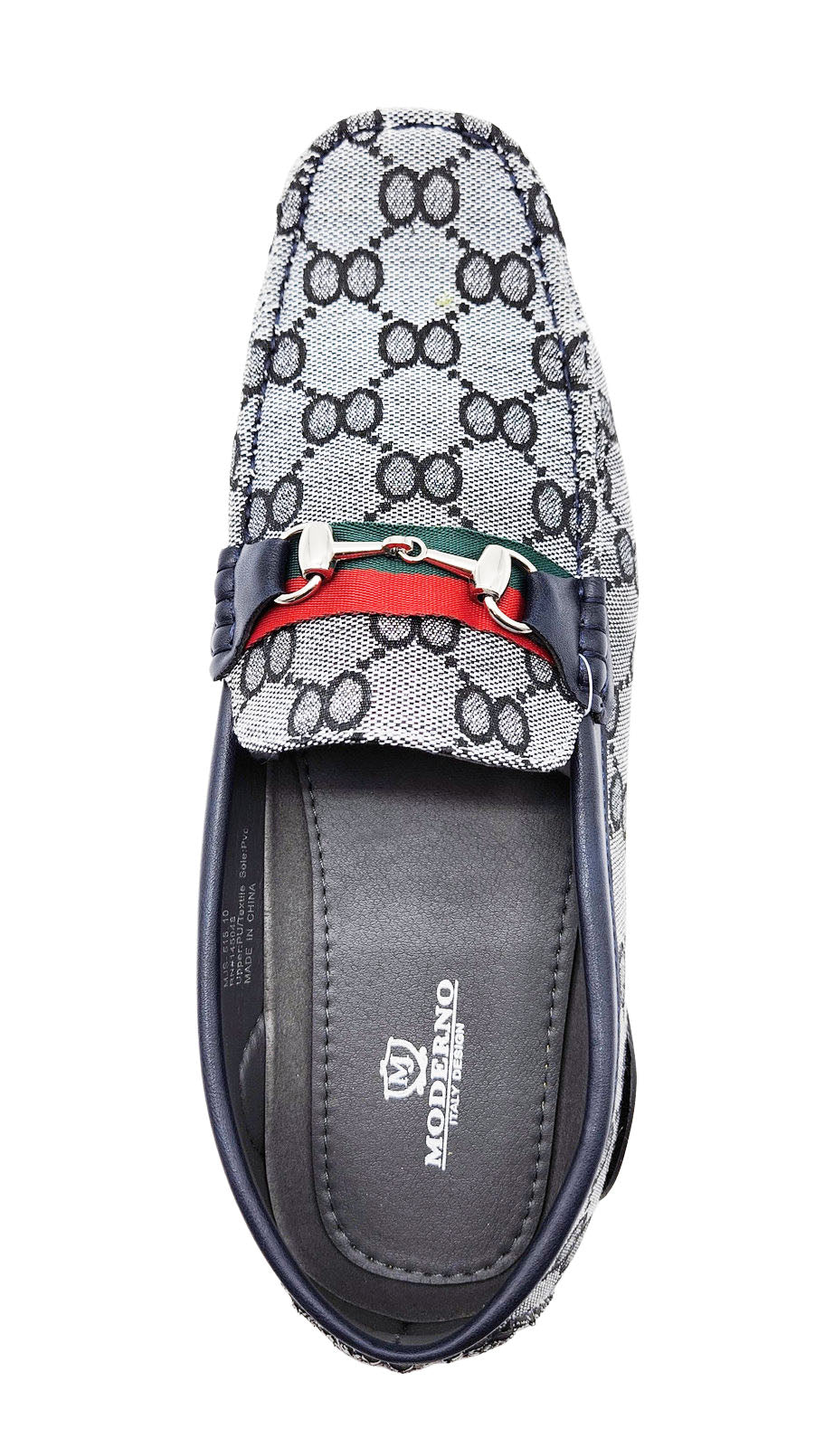 MODERNO MEN'S FANCY LOAFERS (GREY)