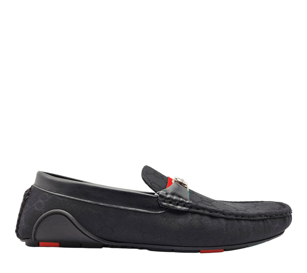 MODERNO MEN'S FANCY LOAFERS (BLACK)