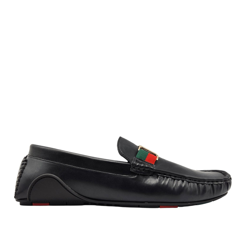 MODERNO MEN'S FANCY LOAFERS (BLACK)