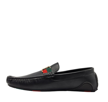 MODERNO MEN'S FANCY LOAFERS (BLACK)