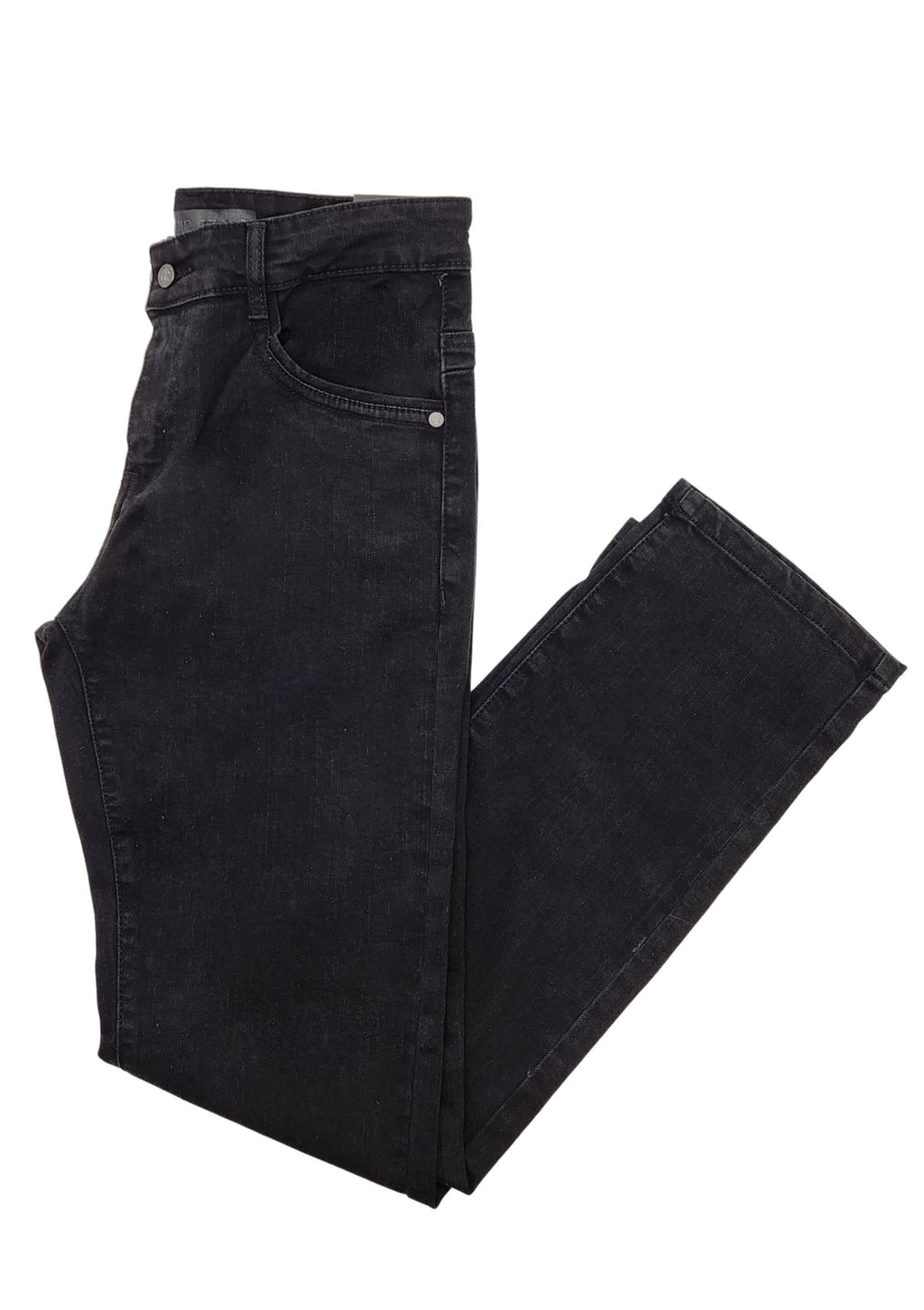 MODERNO MEN'S BLACK DENIM JEANS