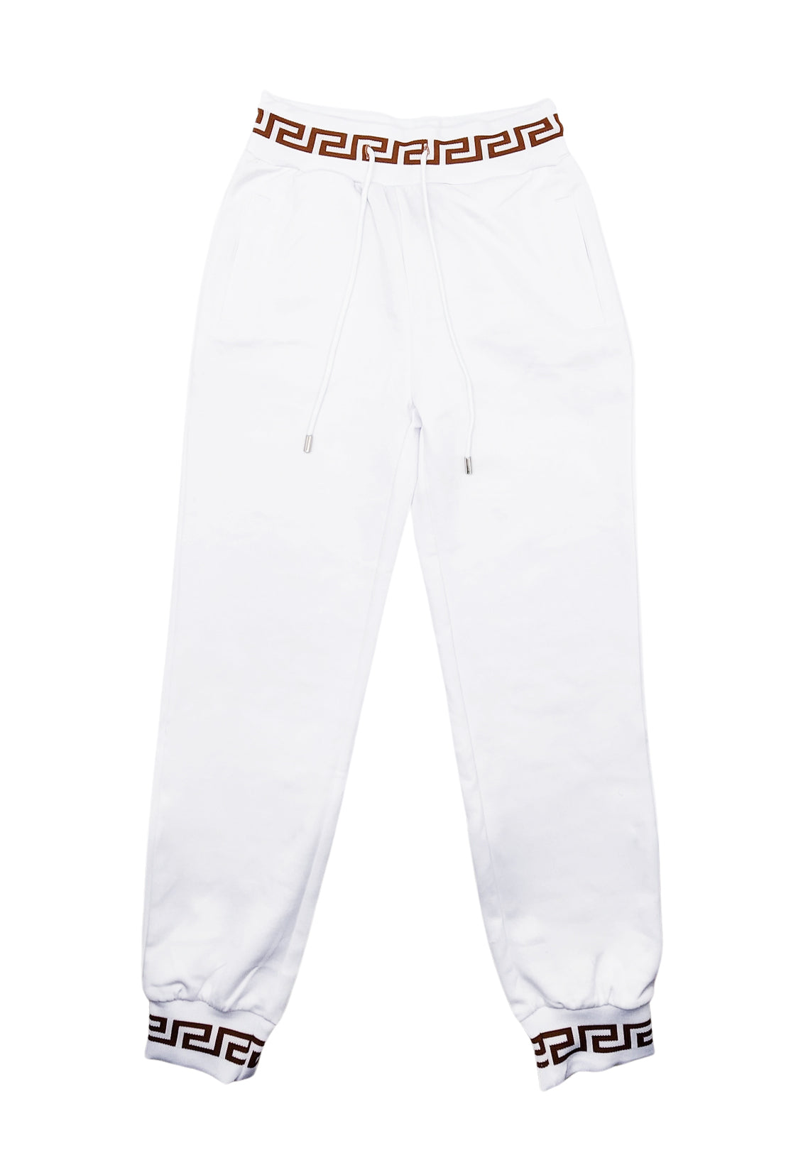 MODERNO 2-PIECE FANCY TRACKSET (WHITE MJSE-2206)