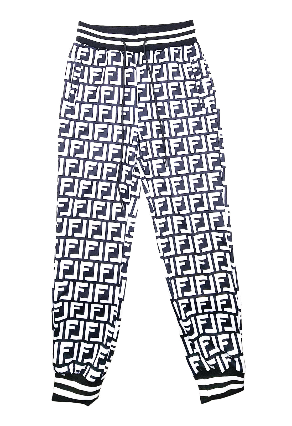 MODERNO 2-PIECE FANCY TRACKSET (BLACK MJSE-2213)