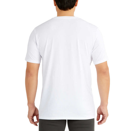 NEW BALANCE PERFORMANCE MEN'S CREW NECK TSHIRT (3-PACK) (WHITE)