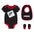 JORDAN 3 PIECE BABY SET (BODYSUIT/BIB/BOOTIES) BLACK