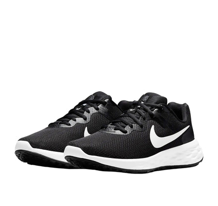 NIKE REVOLUTION 6 NEXT NATURE SHOES (BLACK/WHITE)