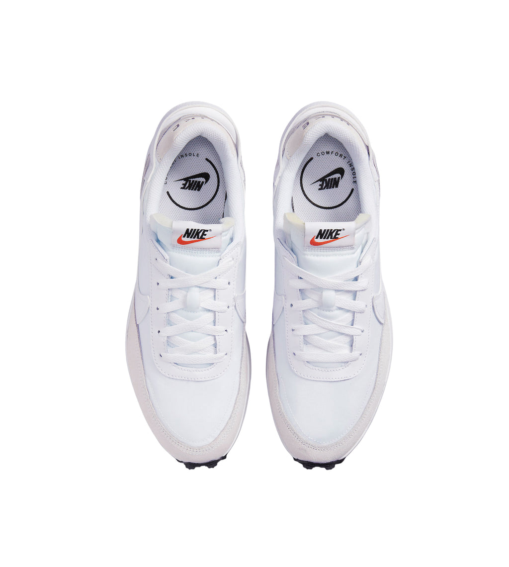 NIKE MEN'S WAFFLE DEBUT WHITE SHOES