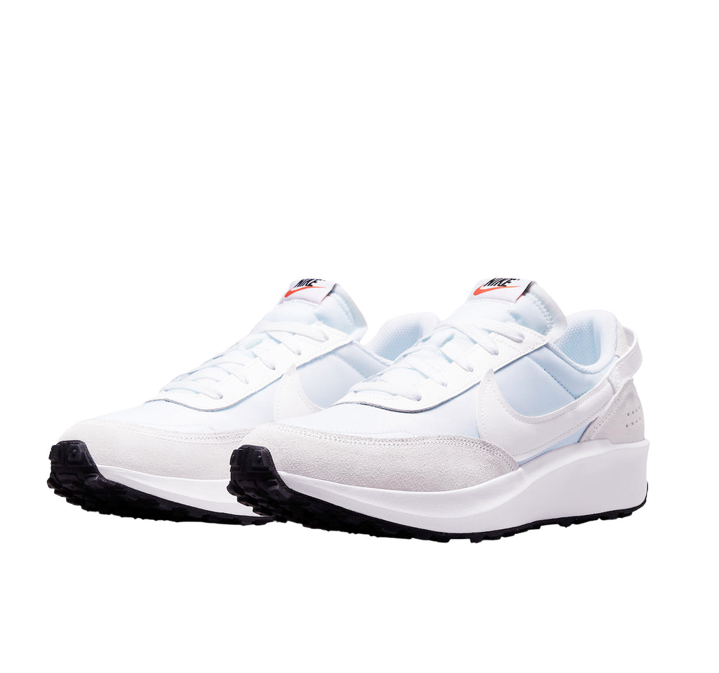 NIKE MEN'S WAFFLE DEBUT WHITE SHOES