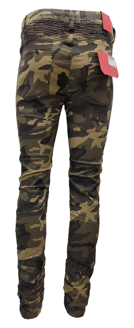 VICTORIOUS TWILL BUNGEE JOGGER (OLIVE CAMO)