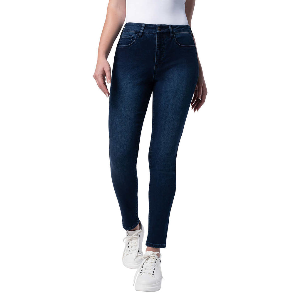 WOMEN'S PARASUCO HIGH RISE KNIT DENIM (DARK BLUE)