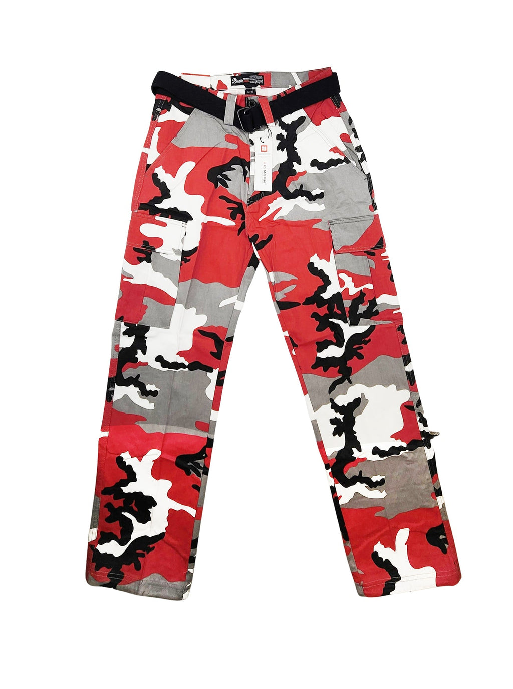 P.J. MARK MEN'S CARGO PANTS (RED CAMO)