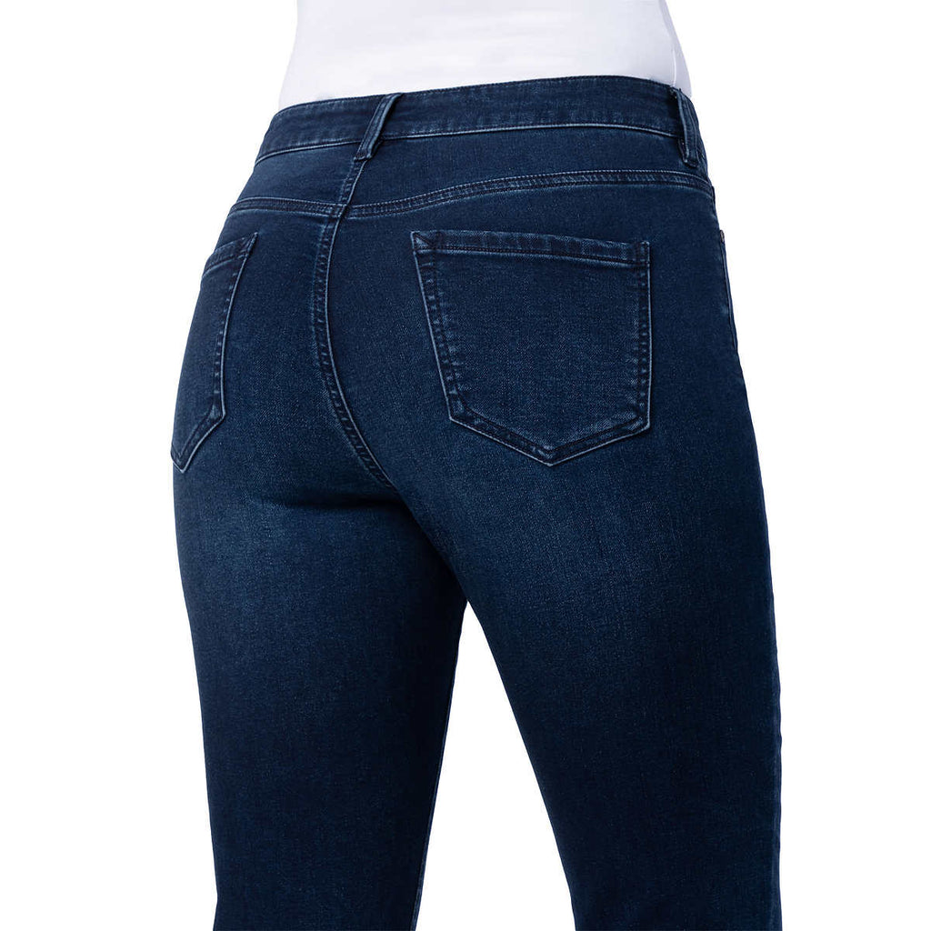 WOMEN'S PARASUCO HIGH RISE KNIT DENIM (DARK BLUE)