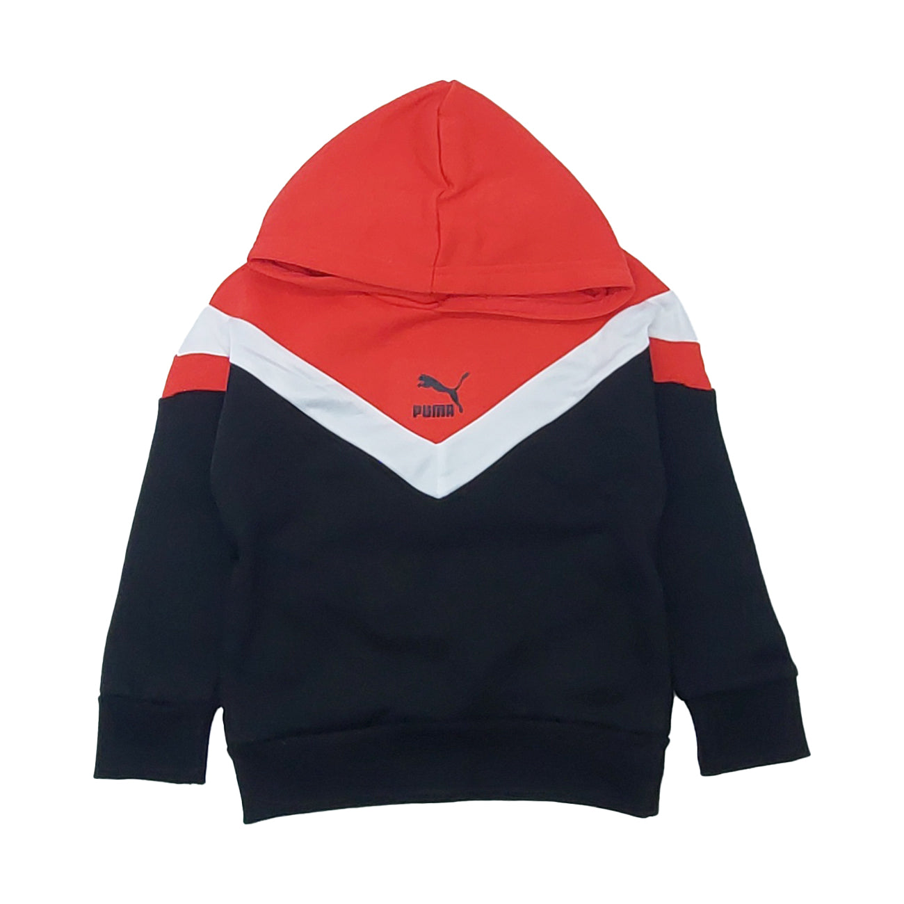 PUMA KIDS FLEECE PULLOVER HOODIE(4-7)