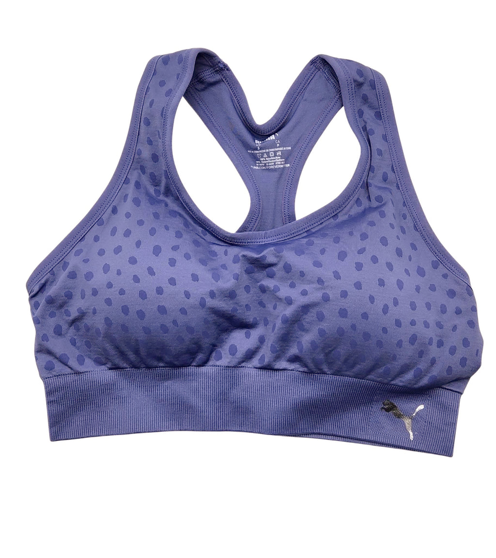 PUMA NAVY SEAMLESS BRA