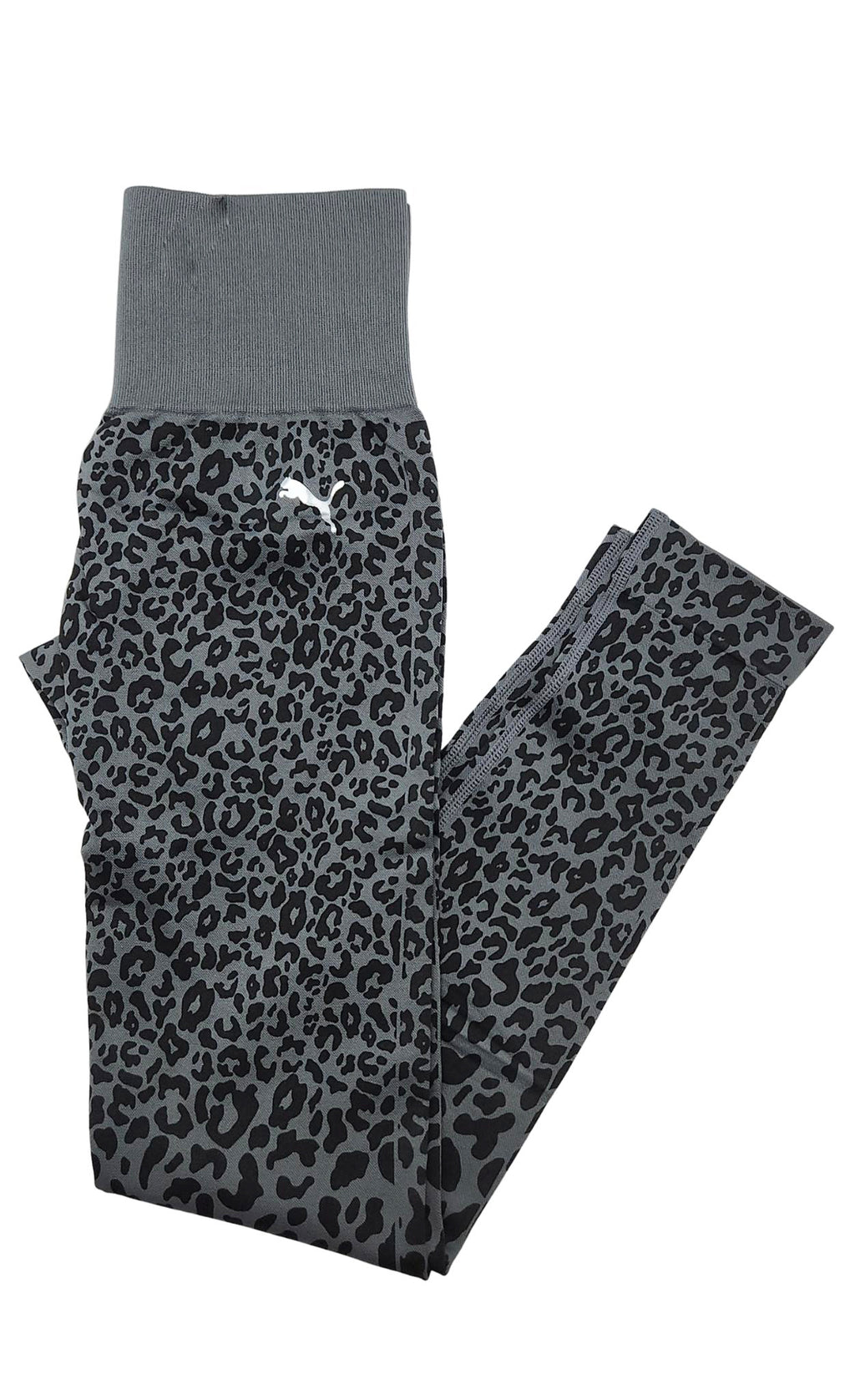 PUMA WOMEN SEAMLESS PATTERN LEGGING (BLACK/GREY)