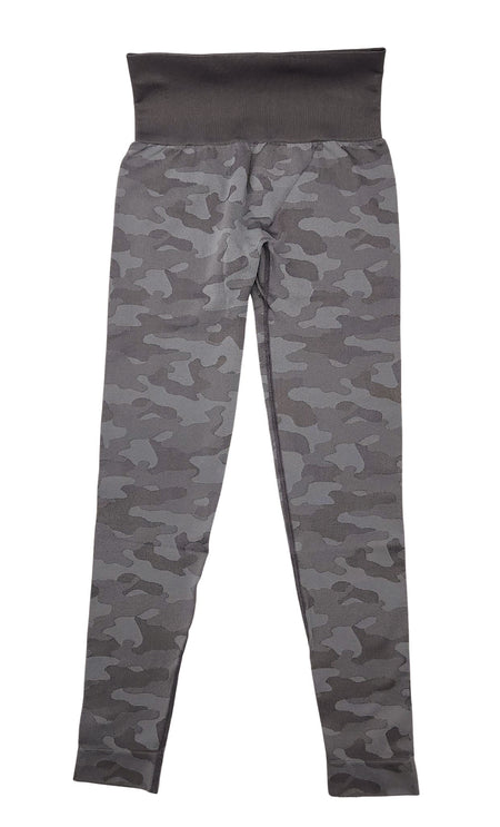 PUMA WOMEN SEAMLESS PATTERN LEGGING (DARK GREY)