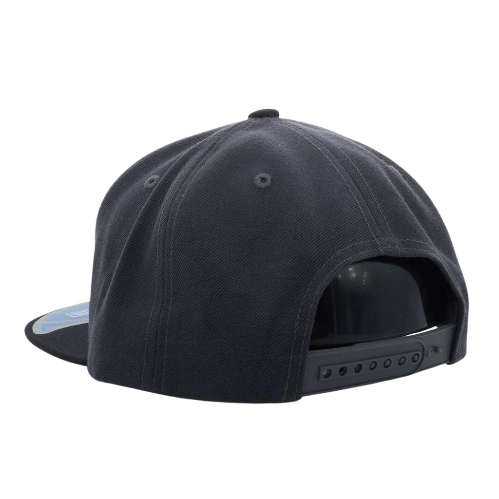 PIT BULL CAMBRIDGE WOOL BLENDED PLAIN SNAPBACK HAT (CHARCOAL/BLACK)