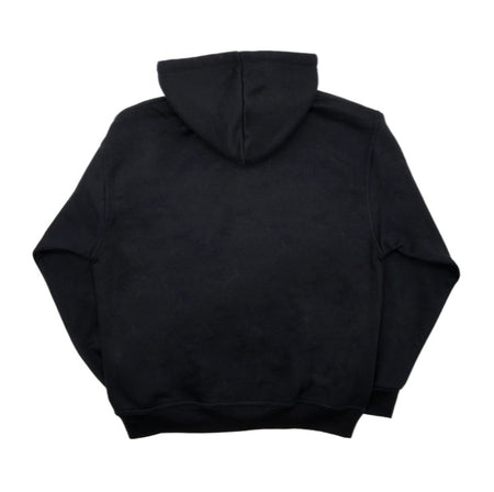 PLAIN FLEECE HOODIES (BLACK)