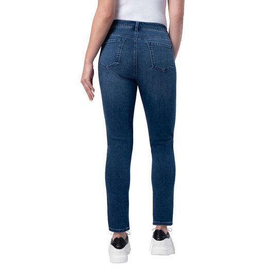 WOMEN'S PARASUCO HIGH RISE KNIT DENIM (BLUE)