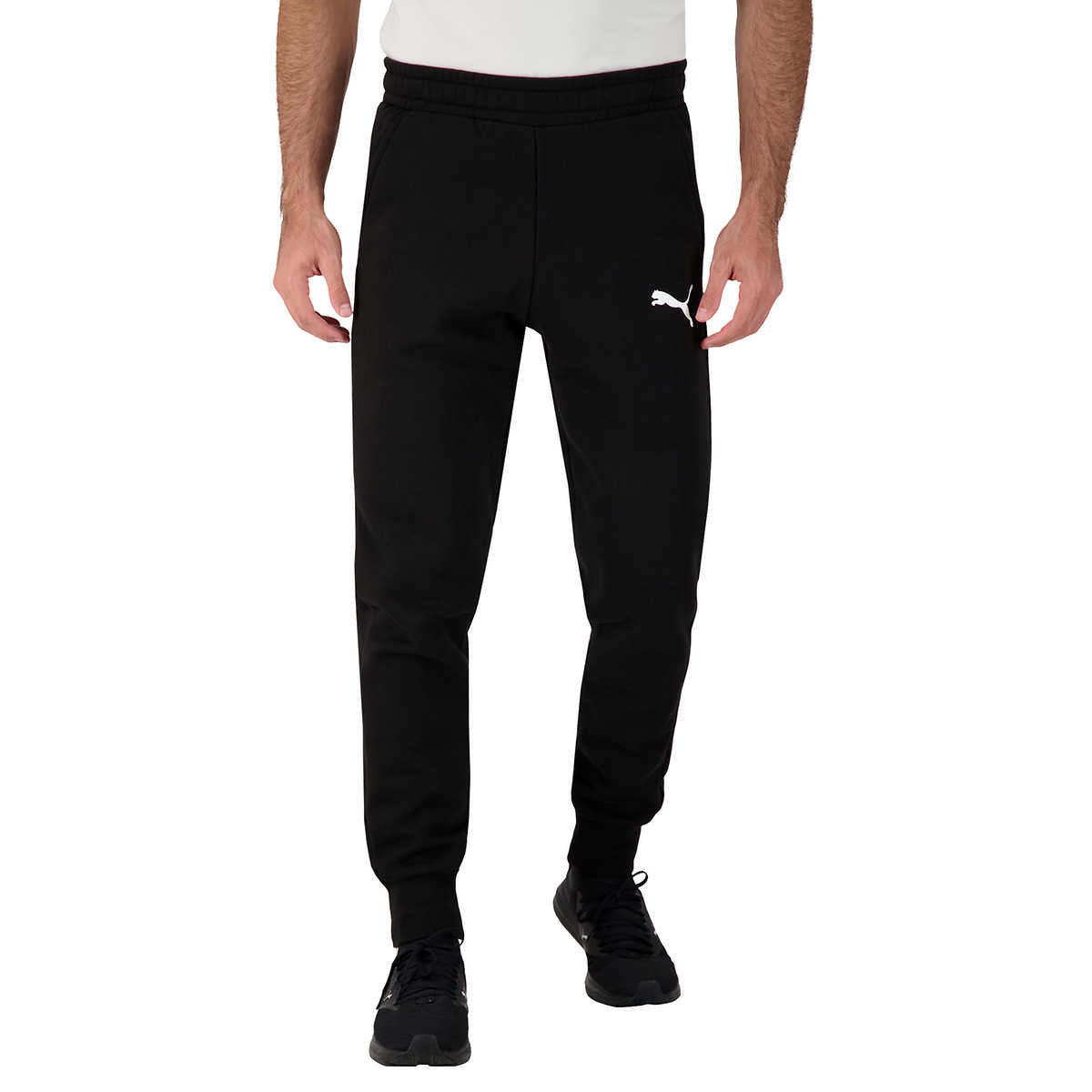 MEN'S PUMA FLEECE JOGGER (BLACK)