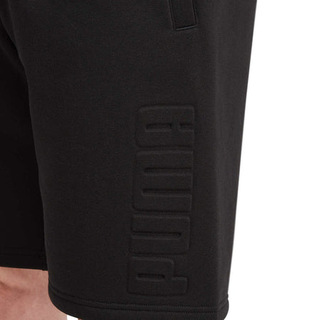 PUMA FLEECE SHORT (BLACK)