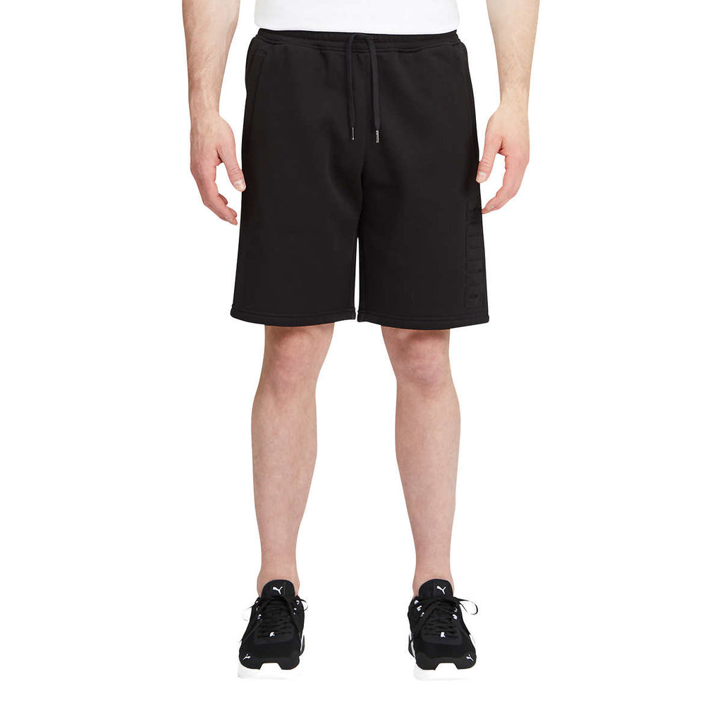 PUMA FLEECE SHORT (BLACK)